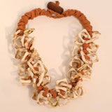 Collar de cadena esculpida Zawadi