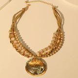 El collar real del disco solar