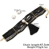 Cuello afro chic Pearl Empress