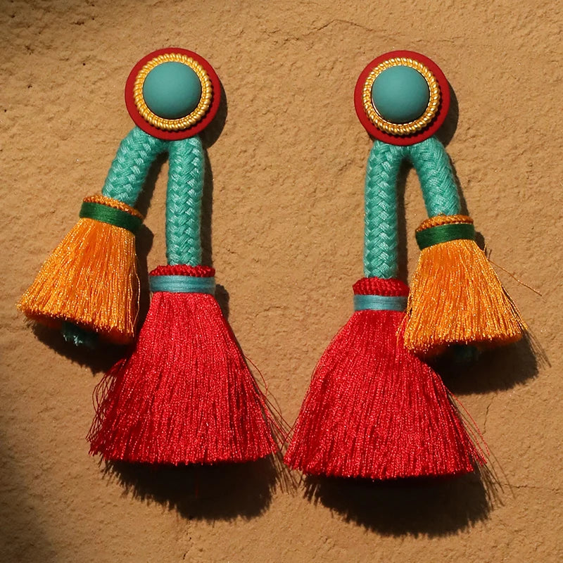 Los pendientes de goteo de carnaval