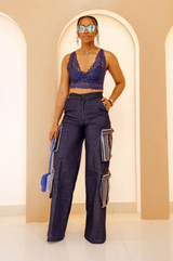 Uheoma Cargo Jean Pant