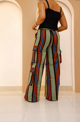Pantalón cargo Njepu Aso Oke - Envío en 3 días