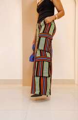 Pantalón cargo Njepu Aso Oke - Envío en 3 días