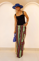 Pantalón cargo Njepu Aso Oke - Envío en 3 días