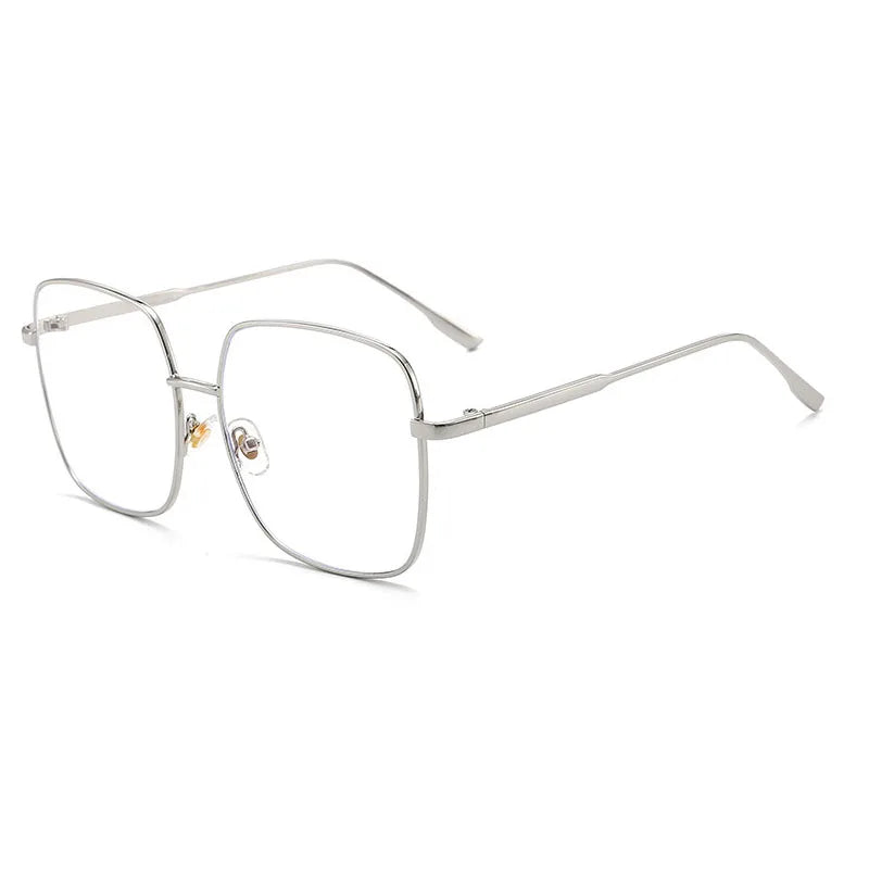 OEC CPO Oversized Square Sunglasses - Retro Green UV400 Alloy Shades