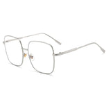 OEC CPO Oversized Square Sunglasses - Retro Green UV400 Alloy Shades