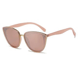 Chic Vintage Cat Eye Sunglasses - Retro Mirror UVA/UVB Shades
