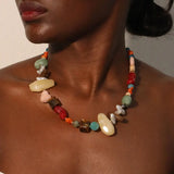 El collar de mosaico nómada