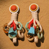 Los pendientes de hilo Zola