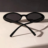 Chic Leopard Oval Sunglasses - UV400 Retro Women's Eyewear