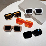 'Retro Luxe' Rectangle Sunglasses - Vintage Punk UV400 Shades