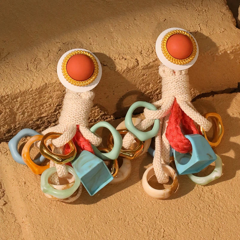 Los pendientes de hilo Zola