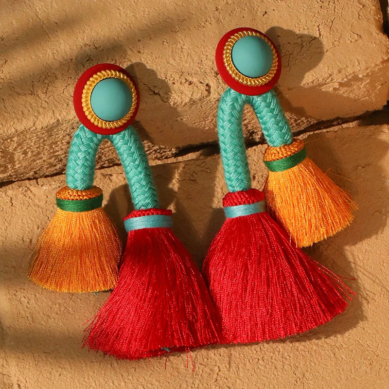 Los pendientes de goteo de carnaval