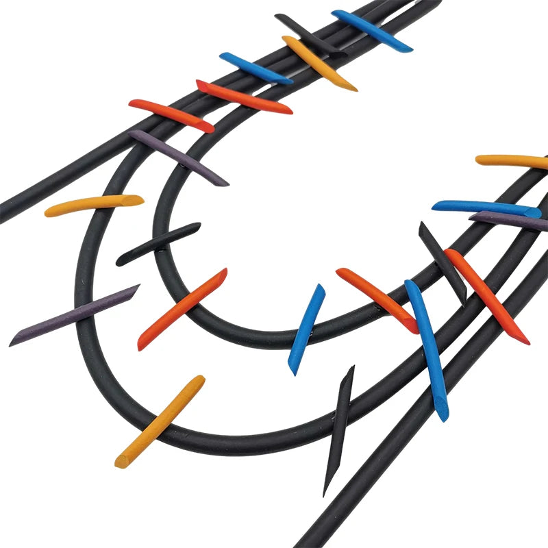Retro Multi-Layered Vivid Line Necklace | Statement Chic