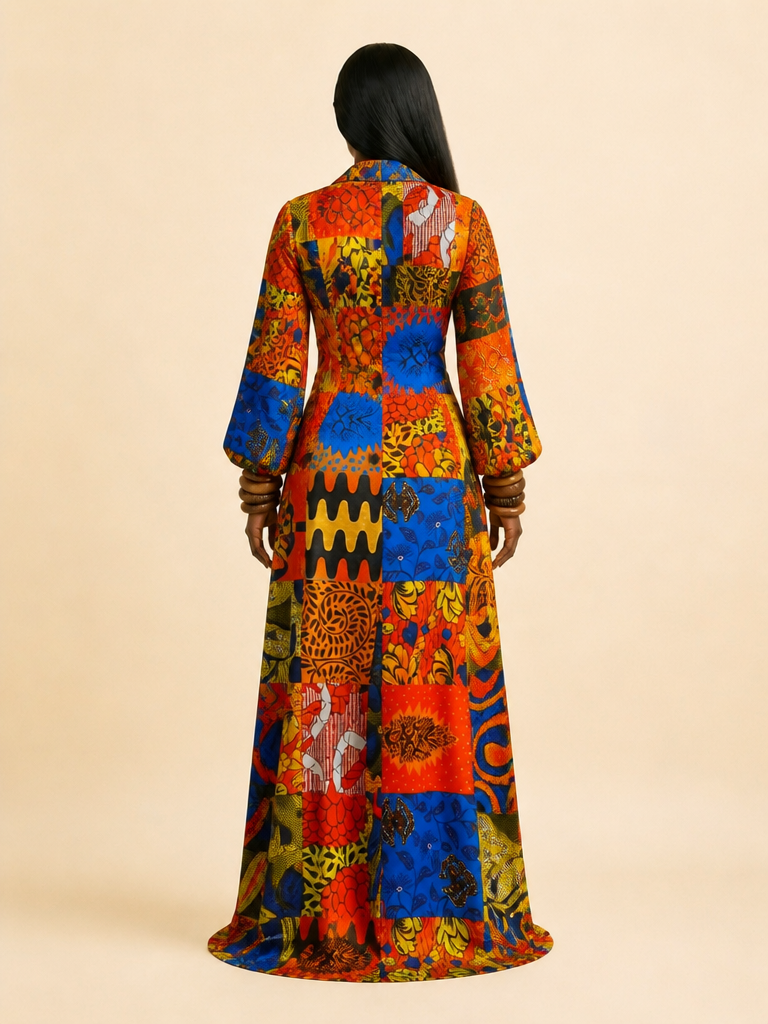 Ndike Silk Charmeuse Bias-Cut Gown | Parisian Luxury