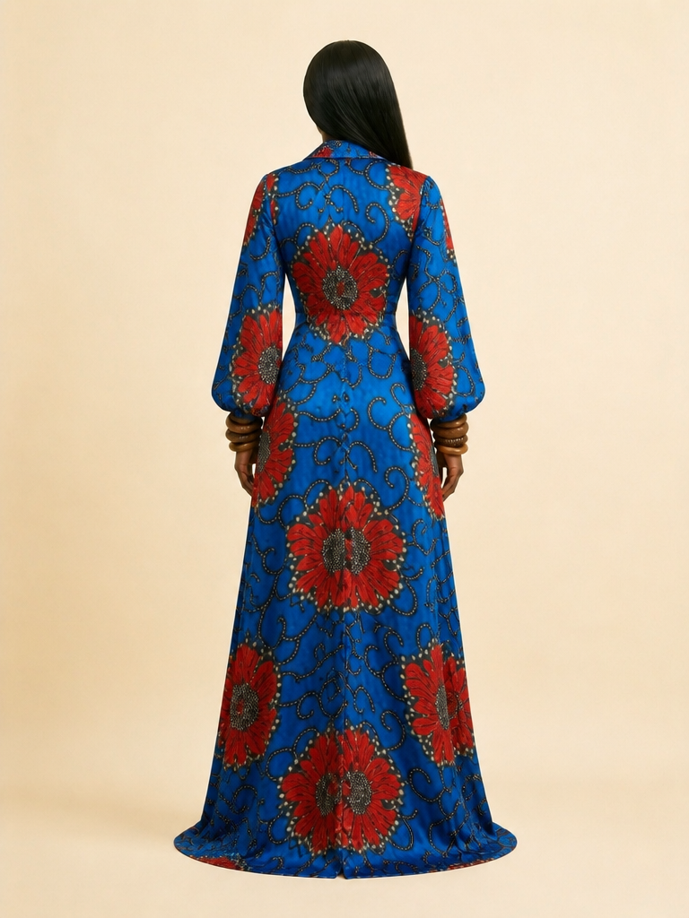 Anyali Silk Charmeuse Bias-Cut Gown | Parisian Luxury