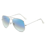 Luxury Aviator Sunglasses: Pilot Style, Gradient UV400 Lenses, Alloy Frame