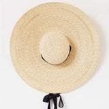 Radiant Straw Wide Brim Hat