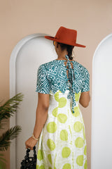 Udochukwu Adire Mid-Length Dress