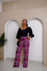 Pantalón ancho Ugwukaego Ankara