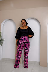 Pantalón ancho Ugwukaego Ankara