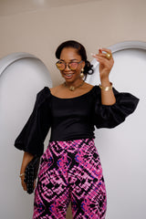 Pantalón ancho Ugwukaego Ankara