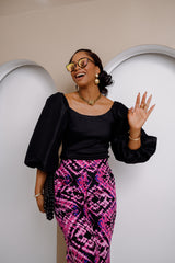 Pantalón ancho Ugwukaego Ankara