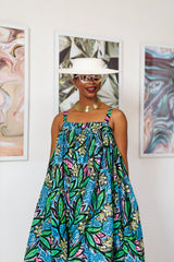 Robe mini bouffante Uziza