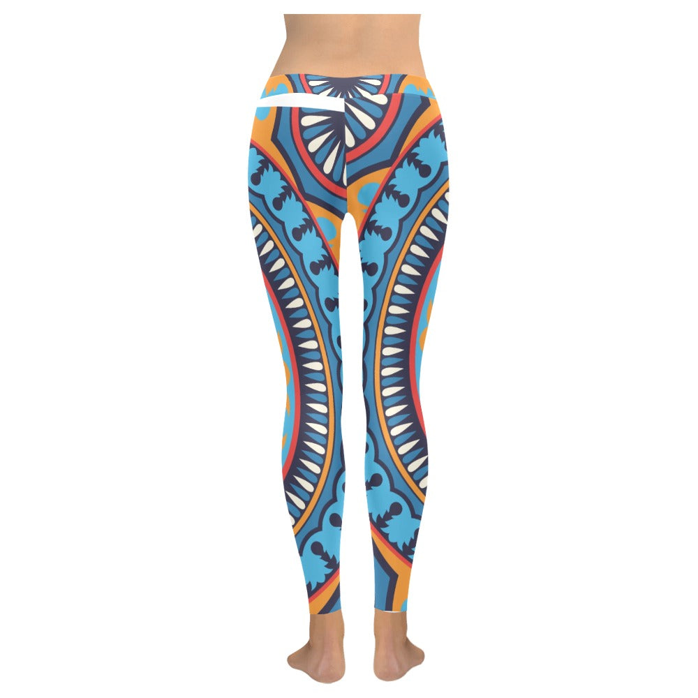 Women's  All-Over Low Rise Leggings (Model L05)