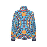 Nala Women's Stand Collar Padded Jacket – All-Over Print