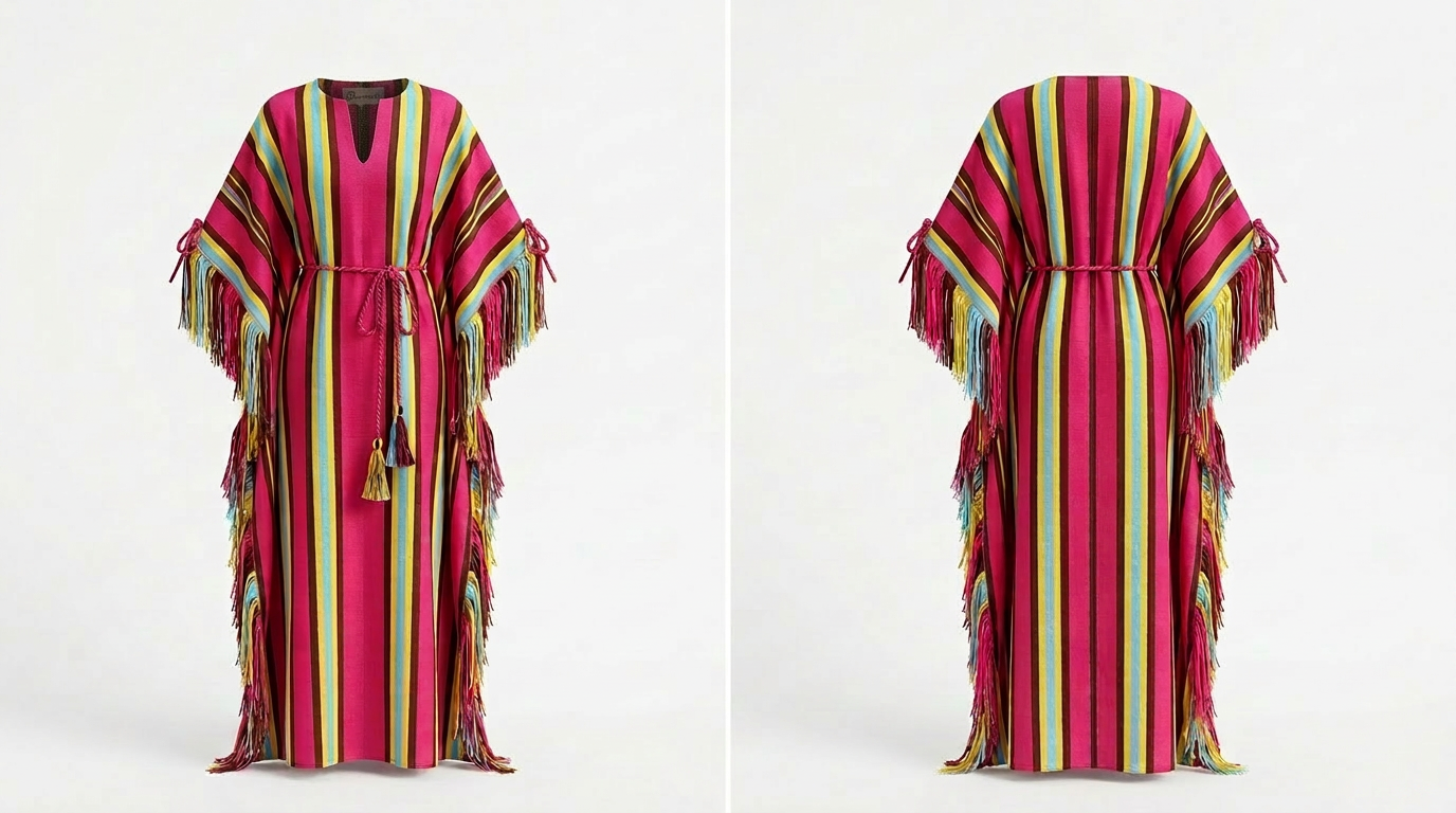 [Pre Order] Omalicha Aso oke Bias-Cut Gown