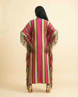 Rue Royale Silk Charmeuse Bias-Cut Gown - back view
