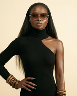 Luxury Retro Round Sunglasses | UV400 Designer Shades for Women & Men - front-facing view