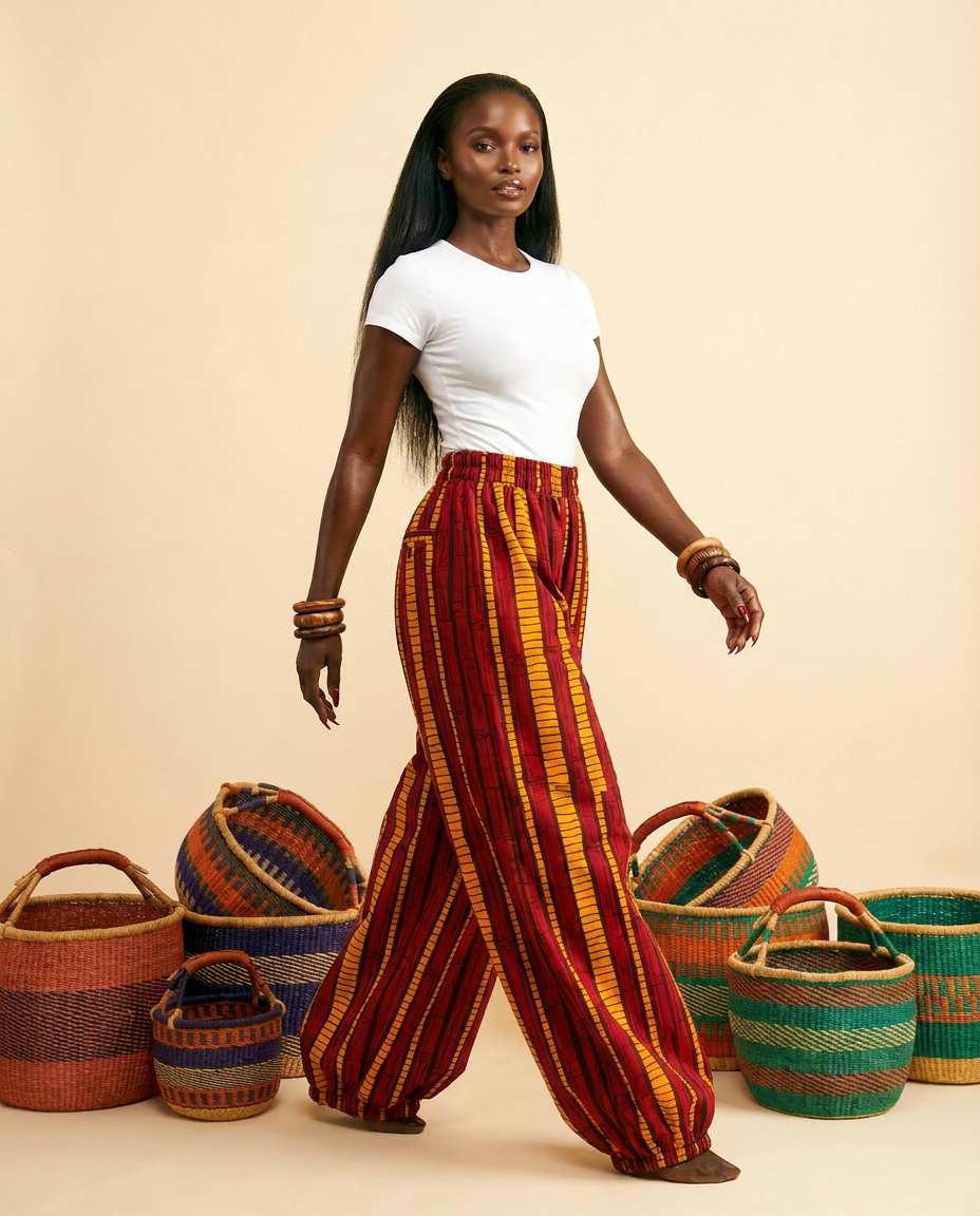 Ikedi High-Waisted Silk Crepe De Chine Midi Skirt - front-facing view