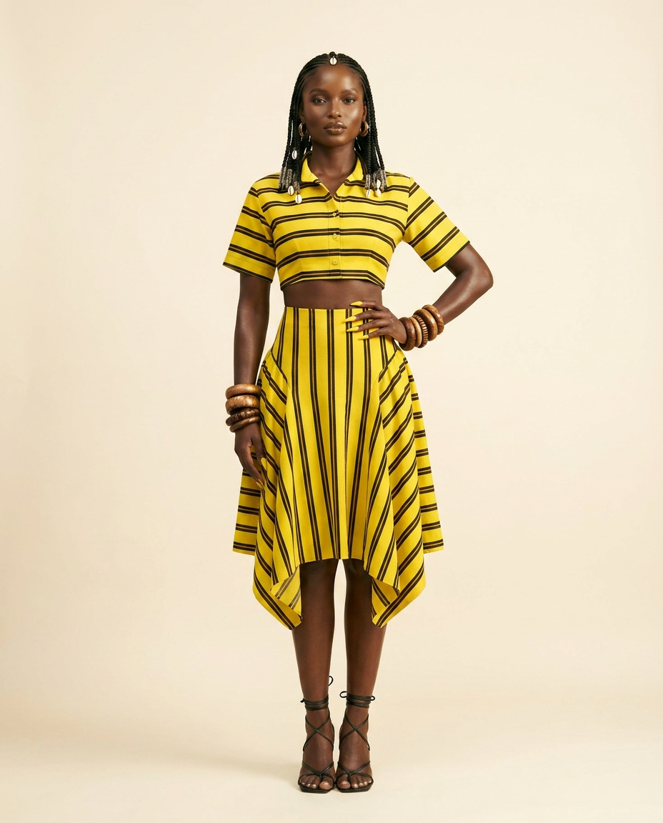 Chic Side-Slit Co-ord Set: Effortless Elegance - front-facing view