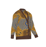 Chiamaka Jacquard Cardigan – Lightweight Knit Sweater