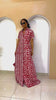Vestido caftán largo Adire de Odiegwu