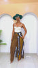 Akuluuno Patchwork Pants Skirt