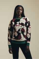 Roaring Mary Knit Sweater - Green